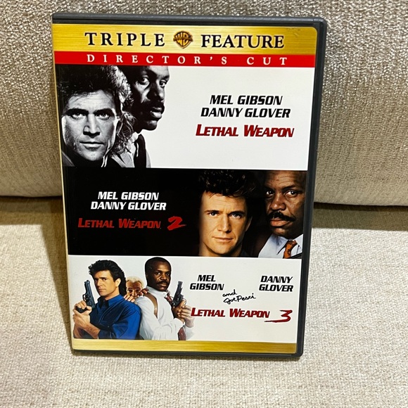 Lethal Weapon Triple Feature Dvd Directors Cut - Picture 3 of 7